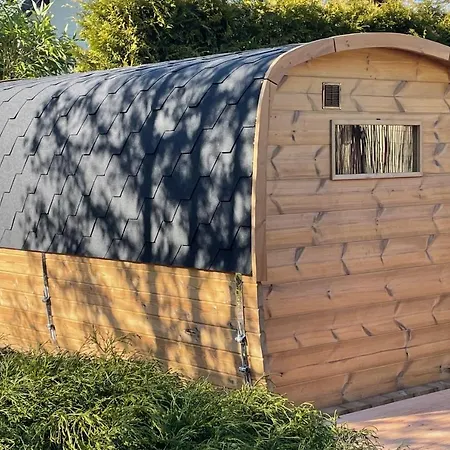 Ferienhaus Blaumond Mit Gartensauna Wandlitz